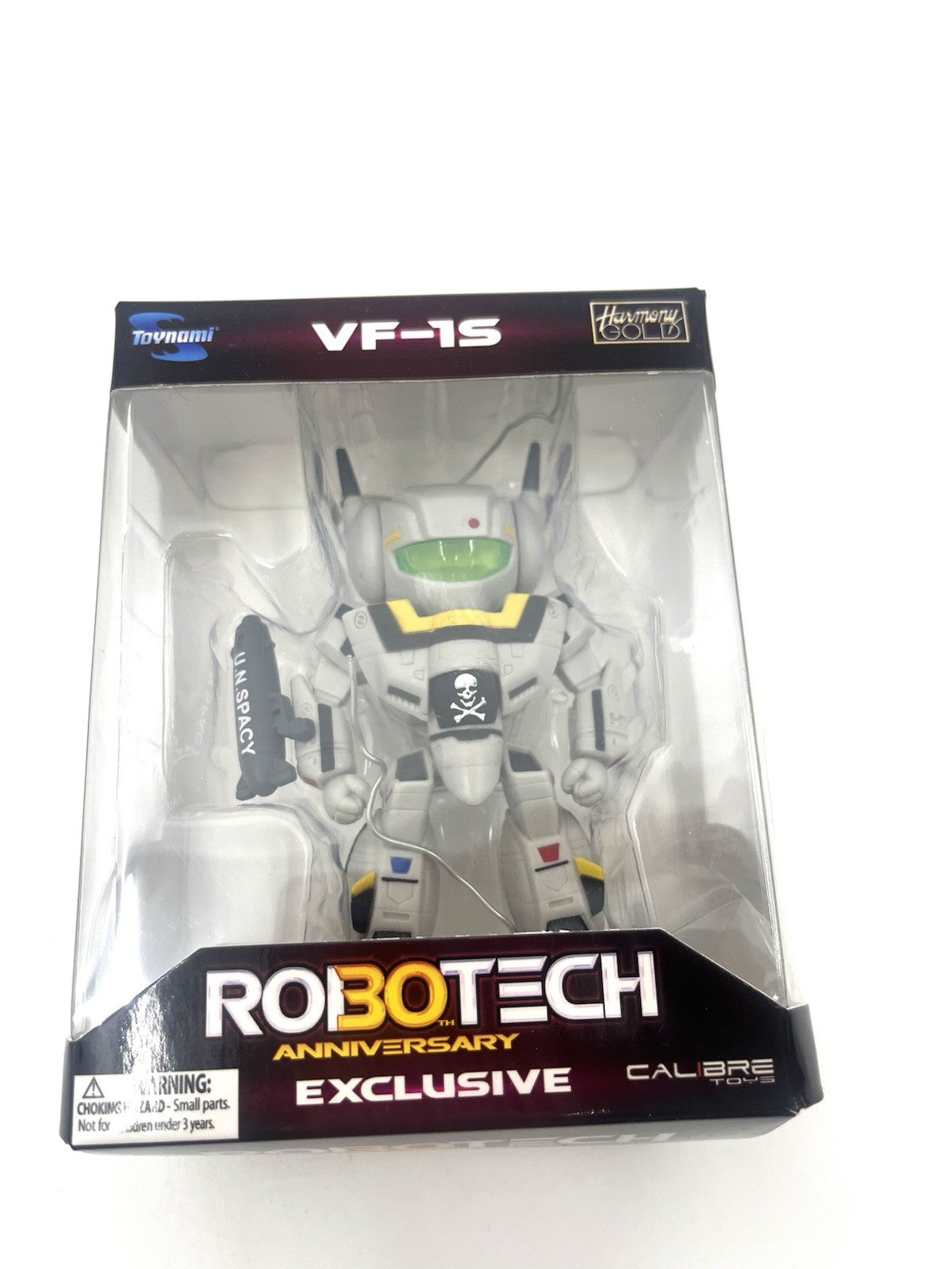 ROBOTECH ANNIVERSARY Super Deformed VF-1S Fokker NYCC SDCC Exclusive figure MISB