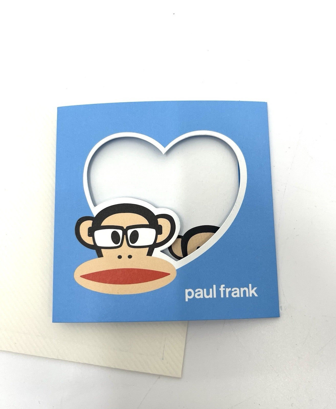 Paul Frank Trifold Greeting card 4” X 4”