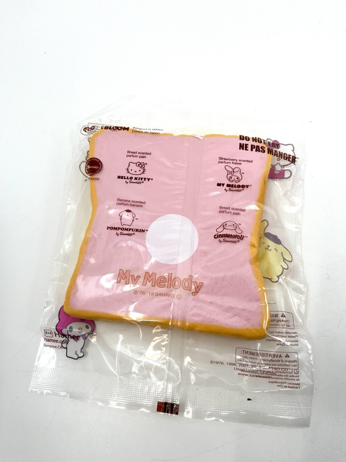 SANRIO My Melody X Aoyama TOKYO Squishy Toast MILK Toast scented NEW