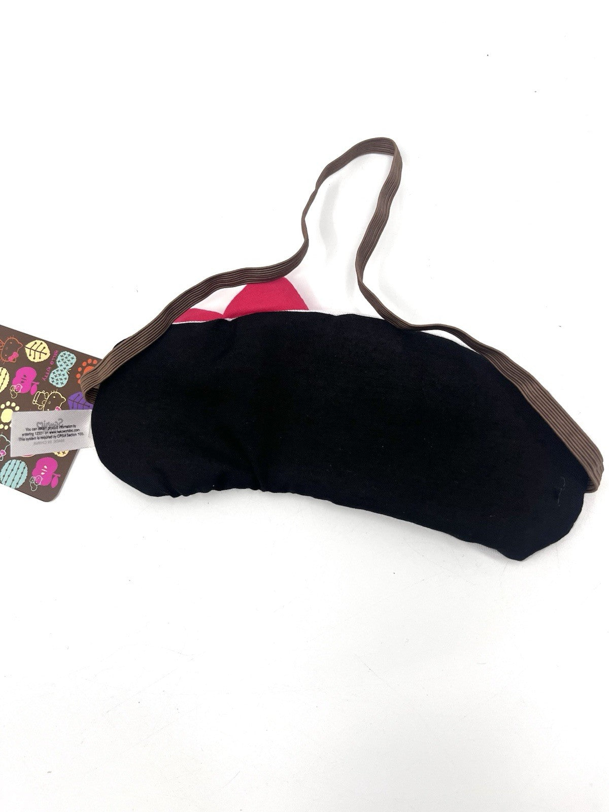 Hello Kitty Eye Mask Sleep Mask Sanrio 2017 w/Tag 7βx4β Soft Cotton Cute Bow