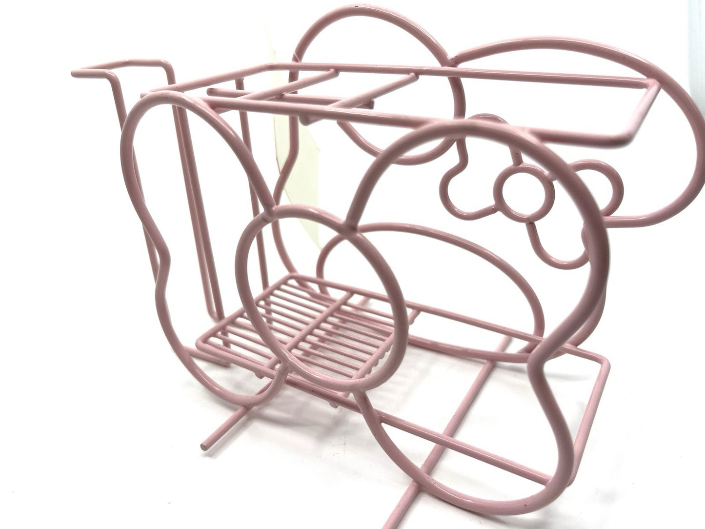 SANRIO My MELODY HELLO KITTY PINK BOW BATHROOM ORGANIZER NEW