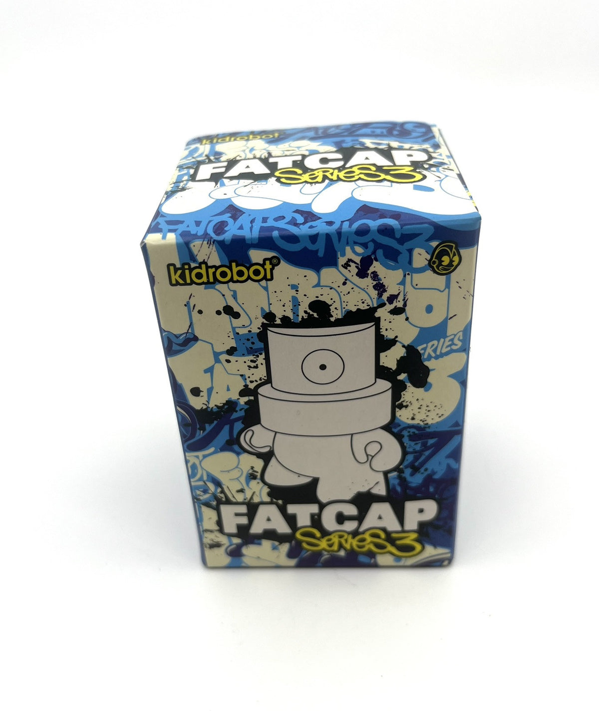 Kidrobot FatCap Series 3- Case Exclusive Fatcap Cover The Cap 3” Unopened