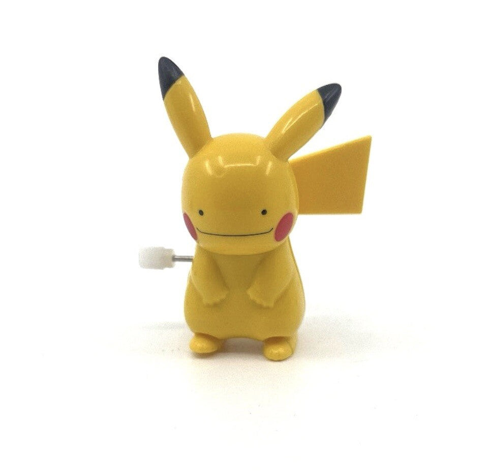 Pokemon Wind up / Takara  Tomy, A.R.T. Pikachu  Ditto Gachapon . 3” Tall