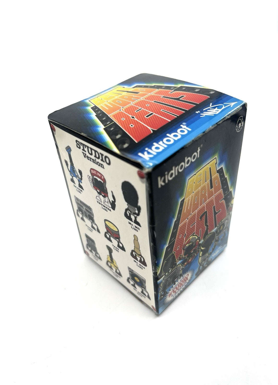 Kidrobot Bent World Beats Blind Box 3” Vinyl Figure 2011 MAD Studio Tour NEW