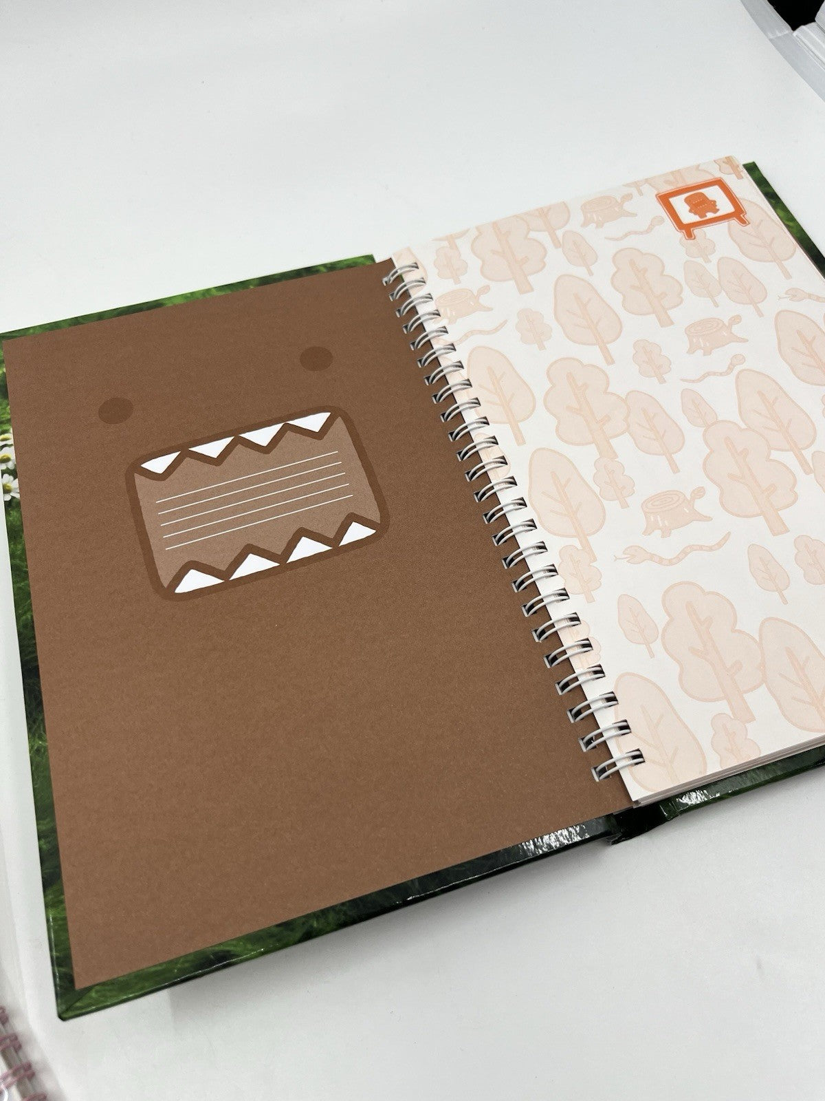 Domo-kun Spiral Notebook 9in X 6in X 1/2in.