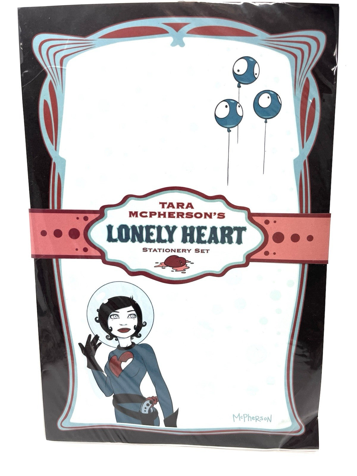 Tara McPherson DARK HORSE COMICS LONELY HEART Stationery Set