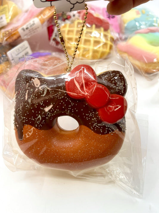 SANRIO HelloKitty Donut Squish Dangler  NEW