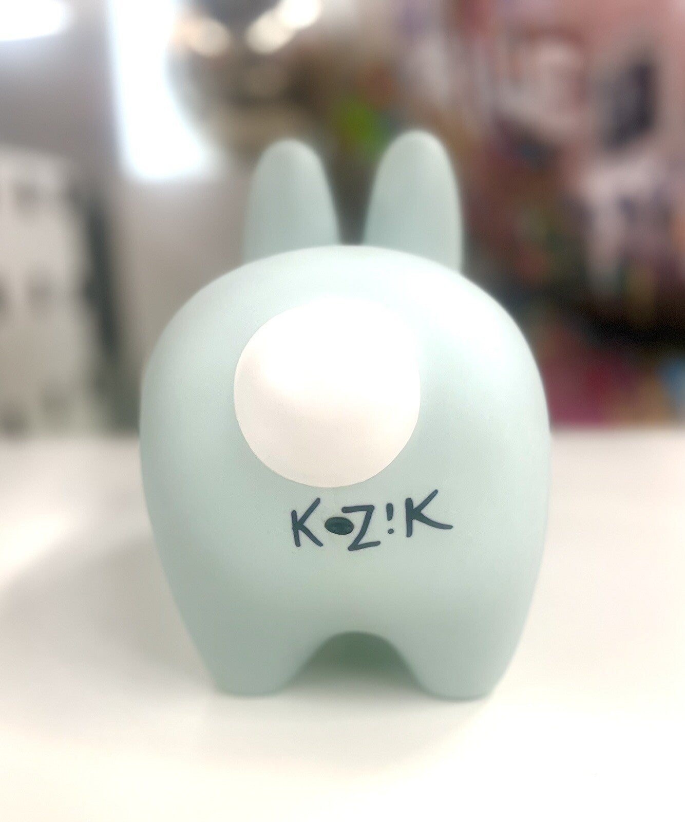 Frank Kozik SIGNED 2005 Kidrobot 10" Powder Blue Labbit LE500. AUTOGRAPHED NIB