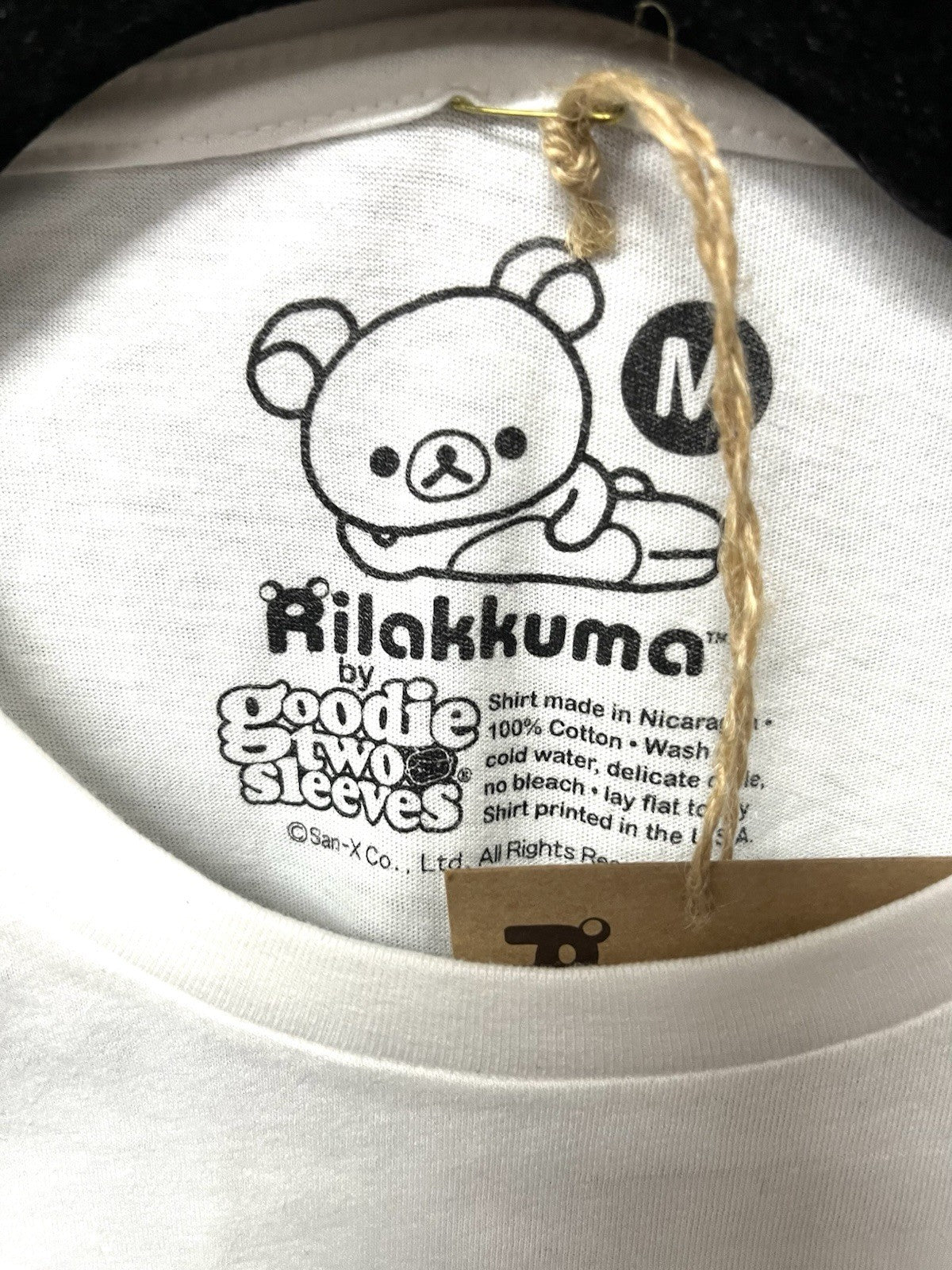 San-X Rilakkuma T Shirt White   Women Medium Authentic 2012