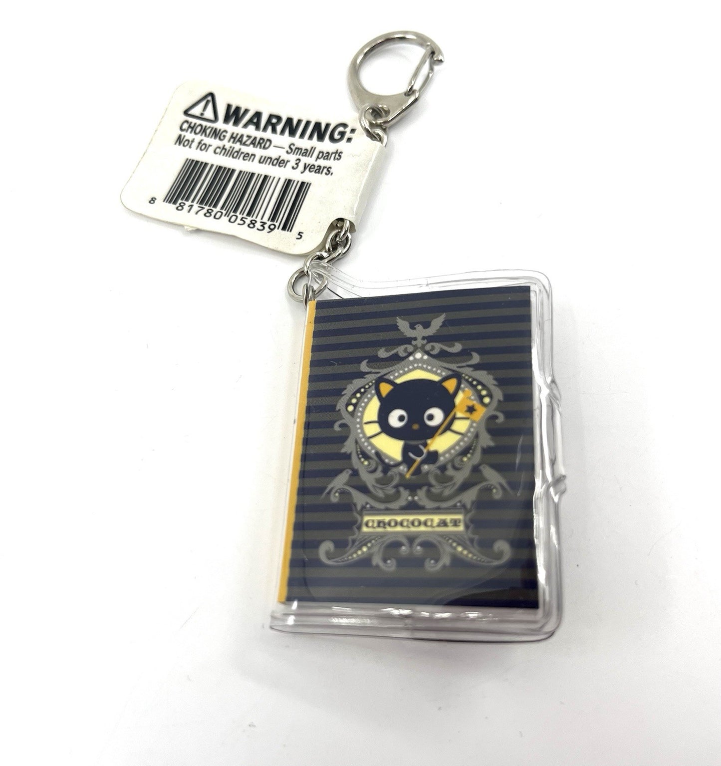 Sanrio Chococat Mini Binder Keychain 2008 Vintage PVC Book New w/ Tag