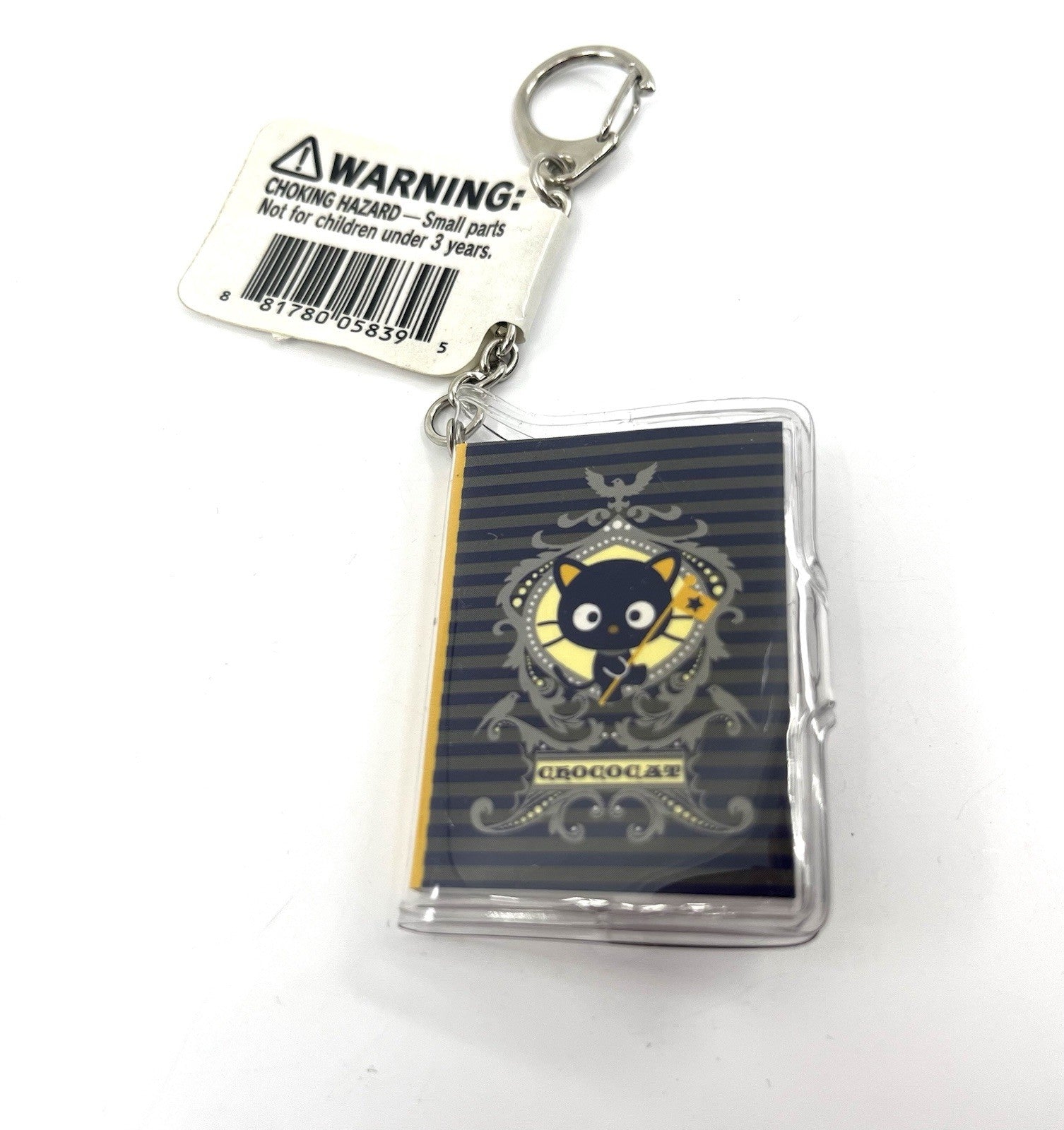 Sanrio Chococat Mini Binder Keychain 2008 Vintage PVC Book New w/ Tag