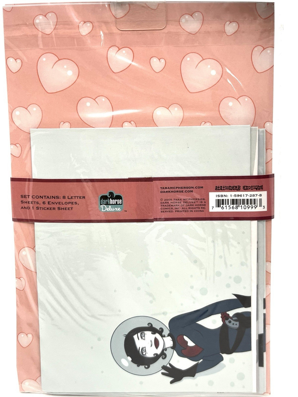 Tara McPherson DARK HORSE COMICS LONELY HEART Stationery Set