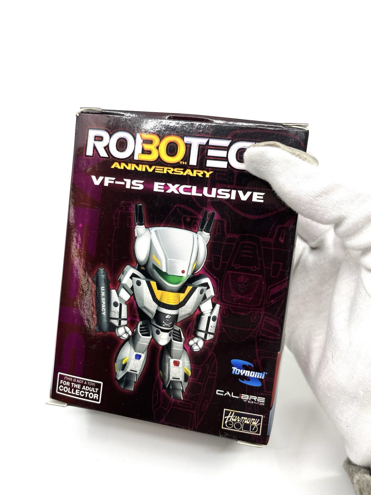 ROBOTECH ANNIVERSARY Super Deformed VF-1S Fokker NYCC SDCC Exclusive figure MISB