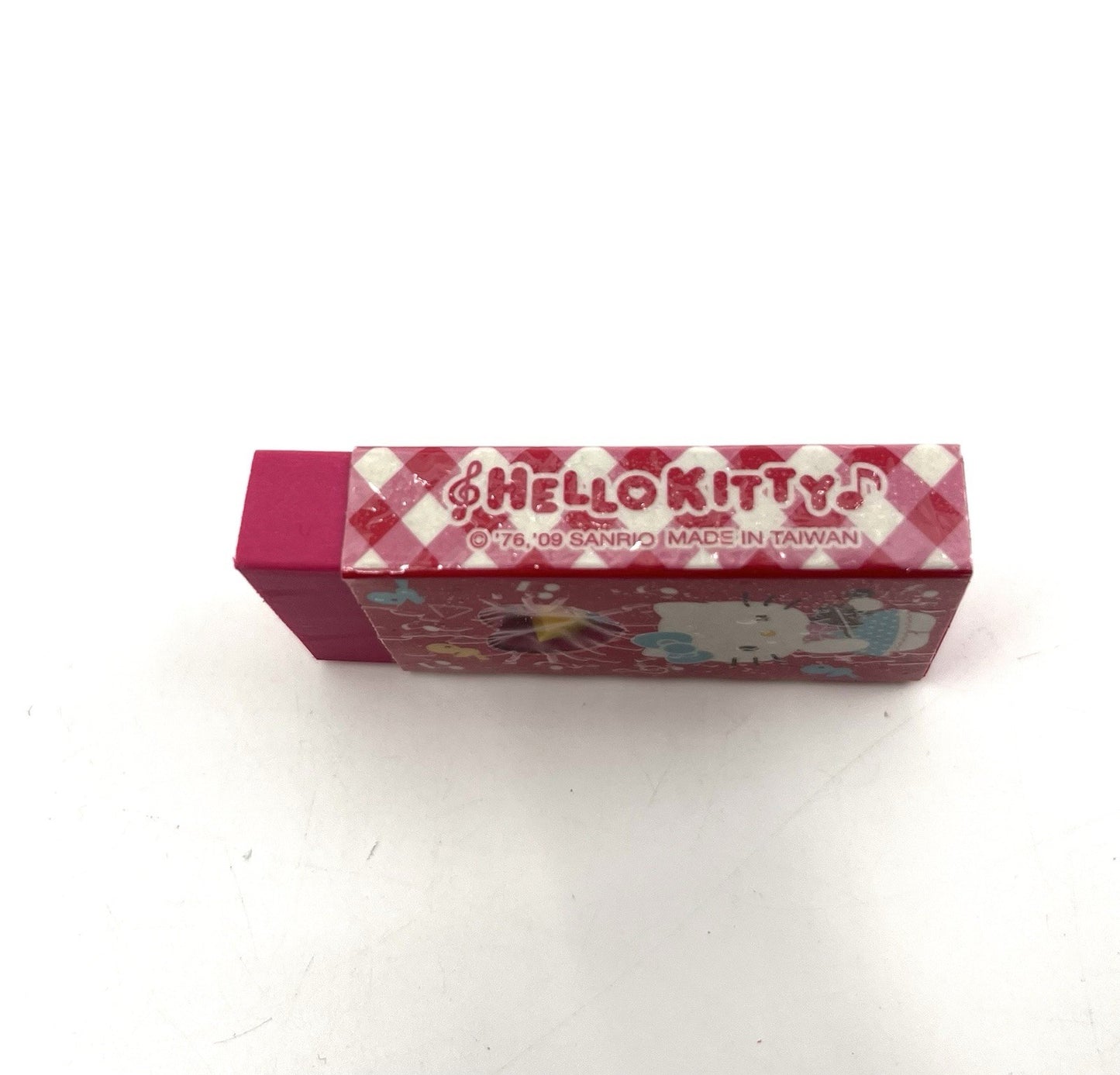 Vintage 2009 Sanrio Hello Kitty Eraser w/ Mini Shapes - HTF Made in Taiwan