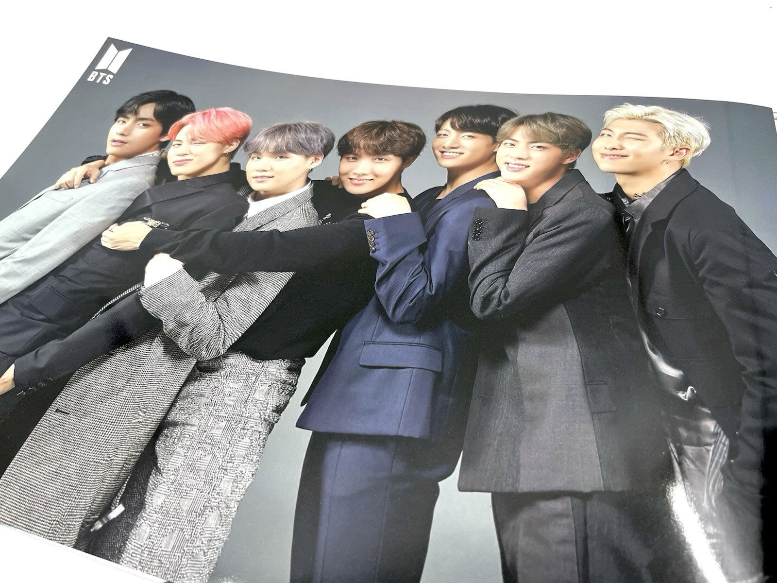 BTS Poster Set 12 Poster And One Sticker Sheet. 16.5in X 12in K-pop Color Poster