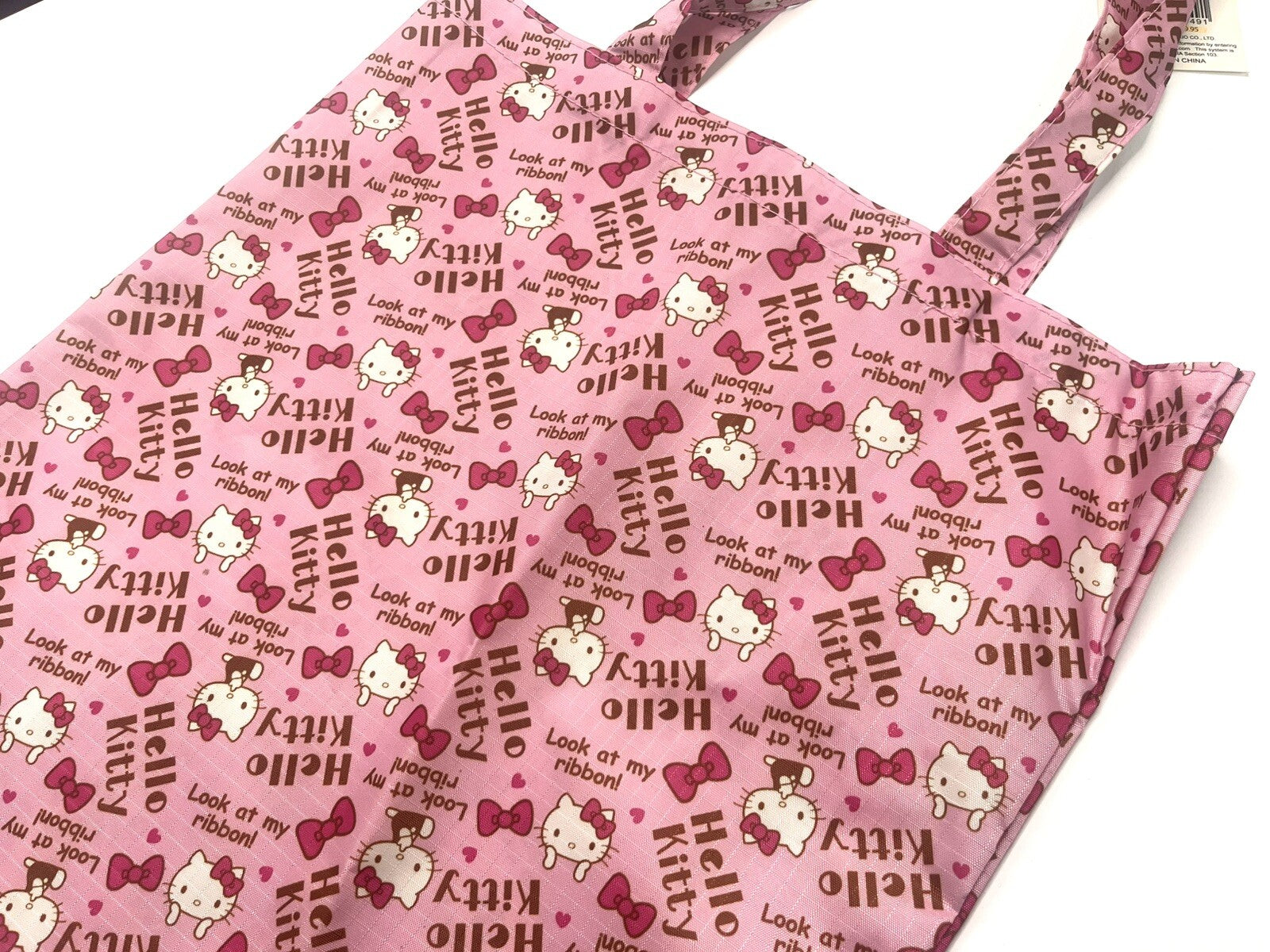 Sanrio HelloKitty Tote Bag Light Weight , H 14 1/2” X W 13” Brand New W/ Tag