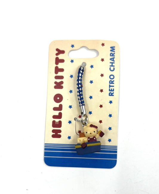 Hello Kitty Retro Charm 2005 Boat w/ Flags Sanrio NWT Vintage Nakajima USA