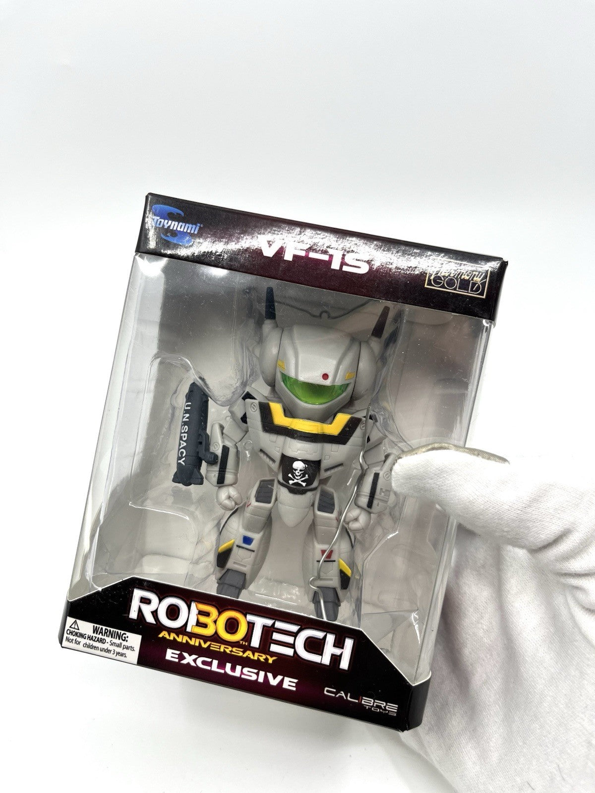 ROBOTECH ANNIVERSARY Super Deformed VF-1S Fokker NYCC SDCC Exclusive figure MISB