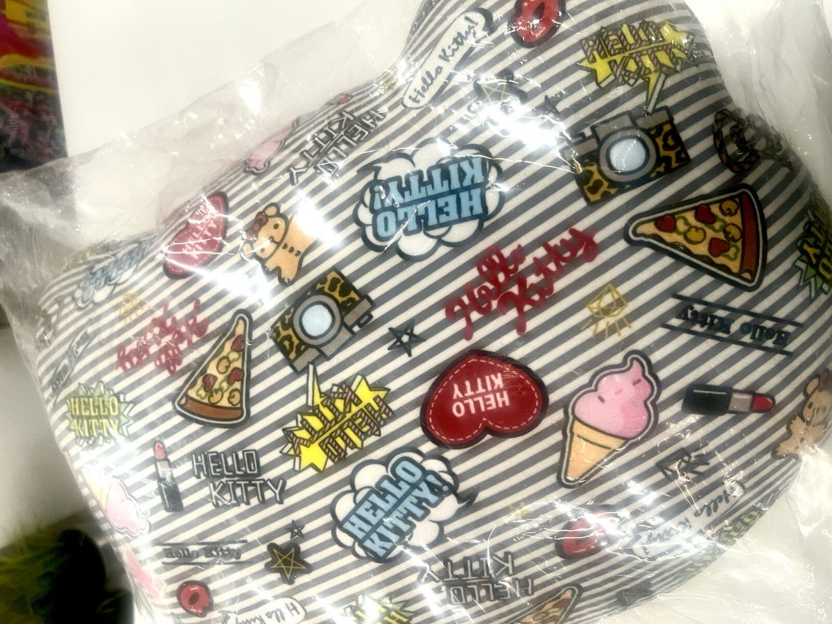 Sanrio Character Hello Kitty Face Cushion Plush Doll New With Tag / Sealed