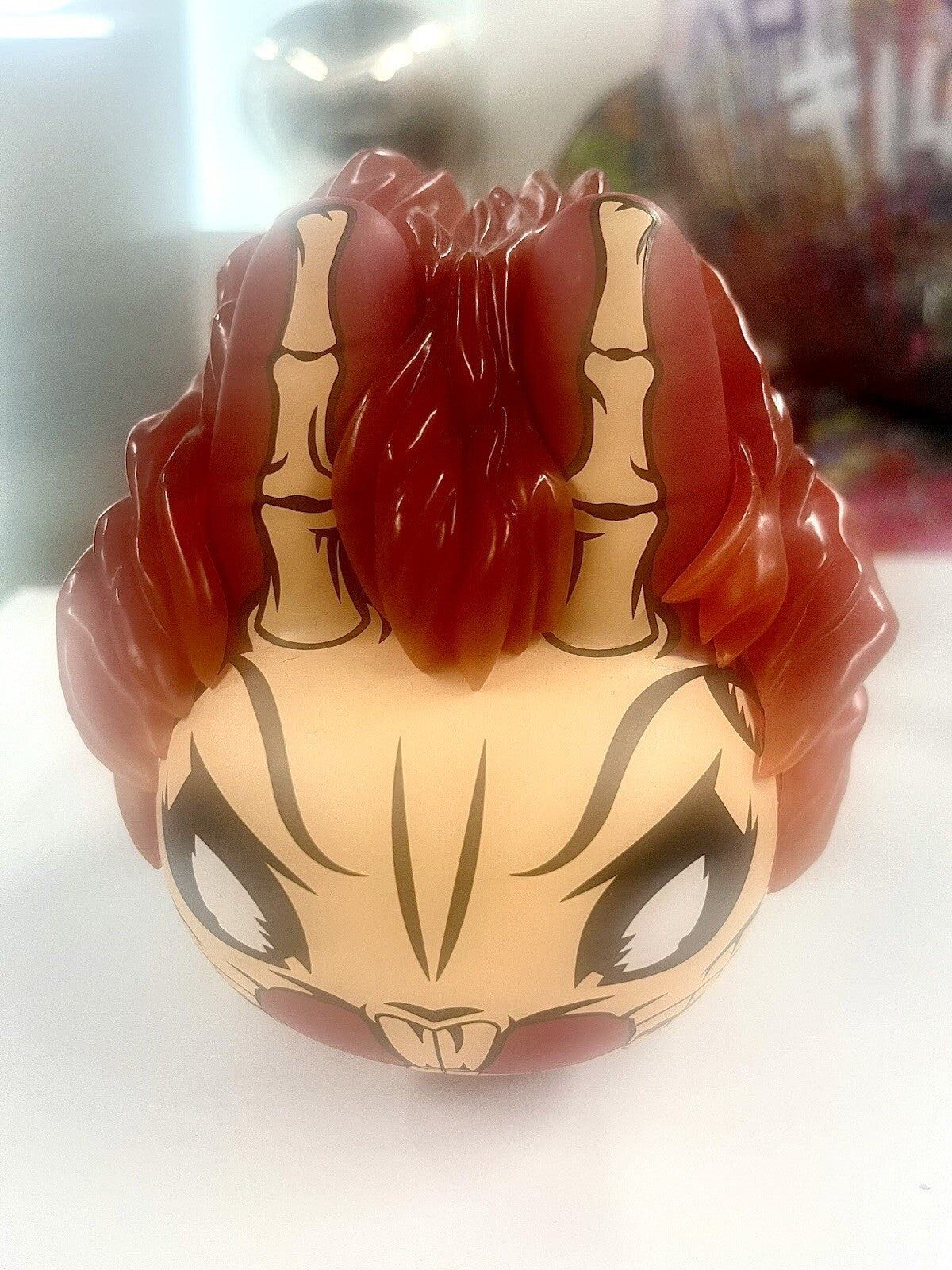 KIDROBOT x MARVEL GHOST RIDER 7" LABBIT TOY FIGURE BY FRANK KOZIK