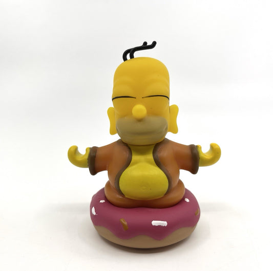 Kidrobot Simpsons Homer Buddha 3” Vinyl Figure 2017 New Sealed w/ Accessories