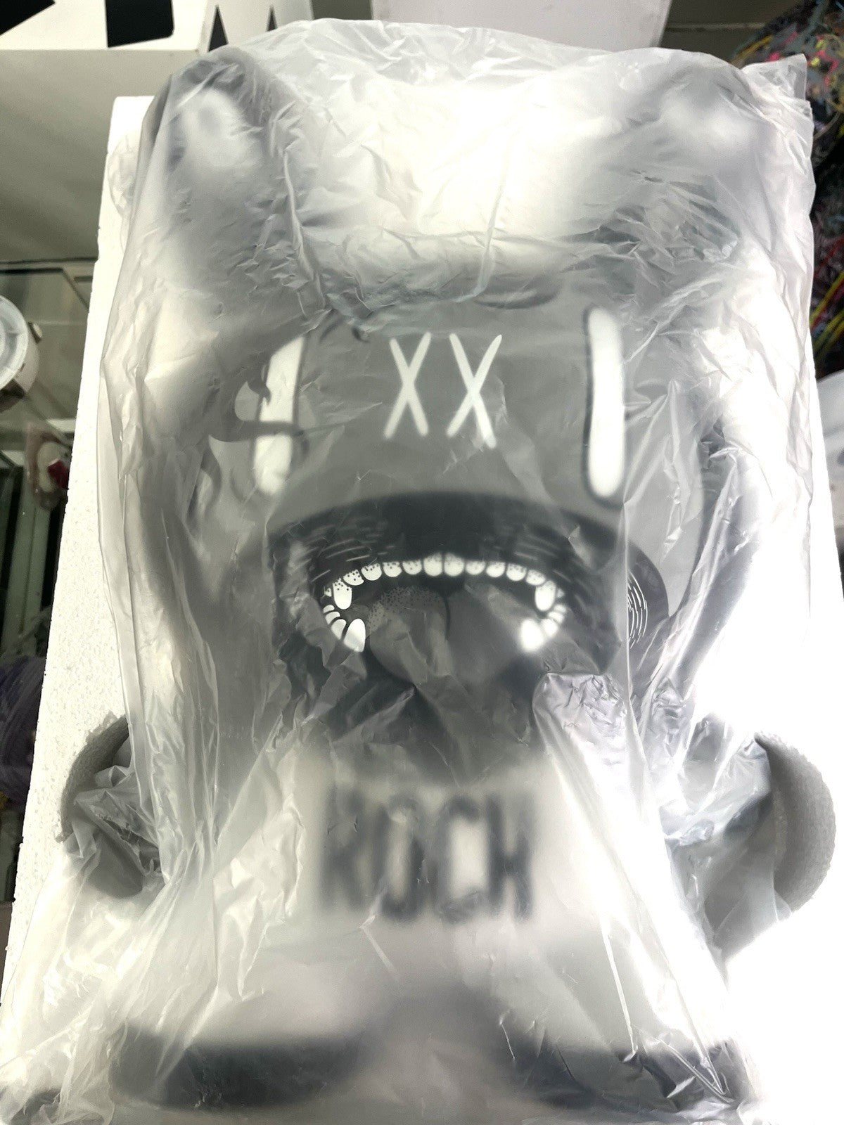 Kidrobot Dunny 20” Le Dead Plastique Rock Roll By Mcbess Limited Edition 300