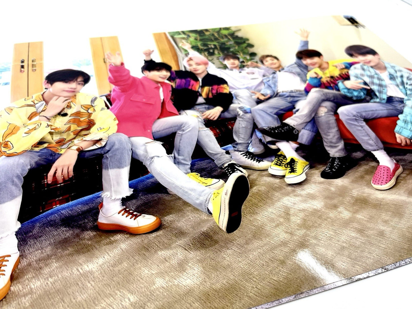 BTS Poster Set 12 Poster And One Sticker Sheet. 16.5in X 12in K-pop Color Poster