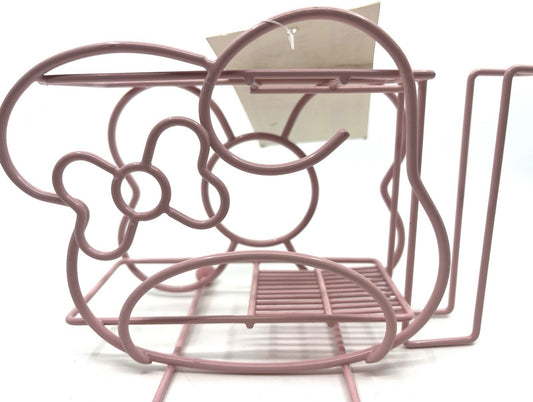 SANRIO My MELODY HELLO KITTY PINK BOW BATHROOM ORGANIZER  NEW
