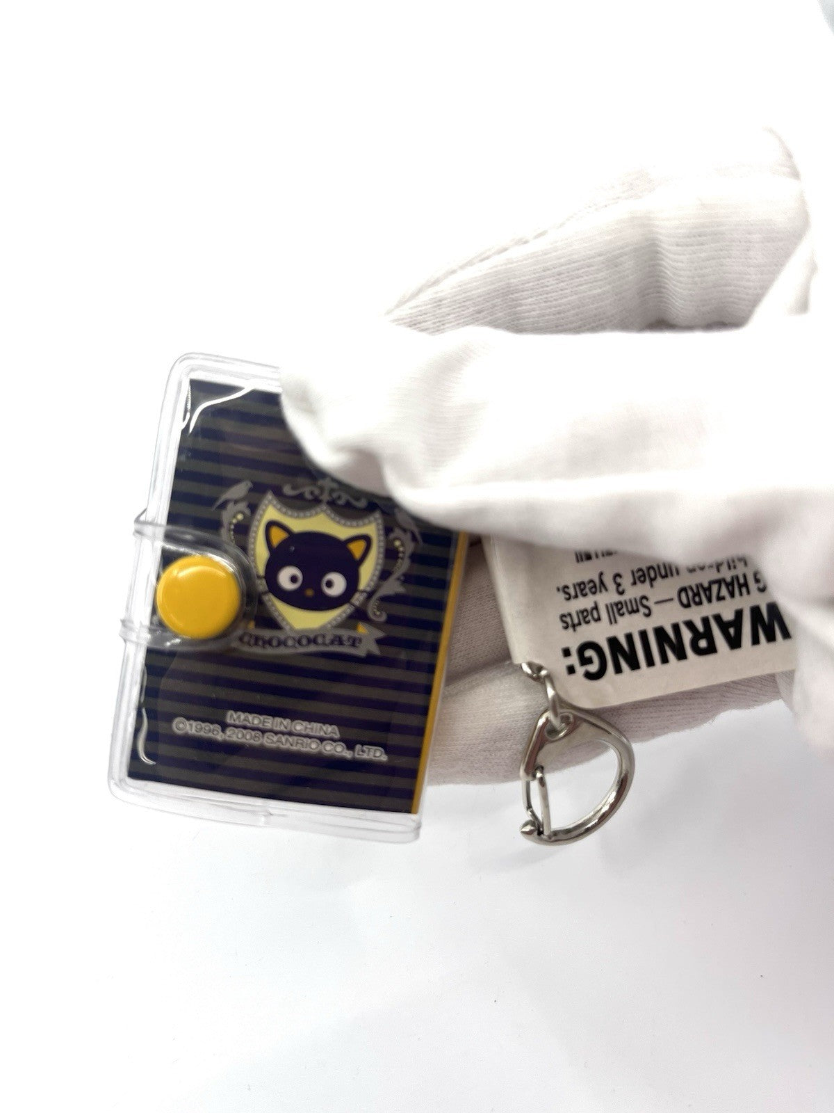 Sanrio Chococat Mini Binder Keychain 2008 Vintage PVC Book New w/ Tag