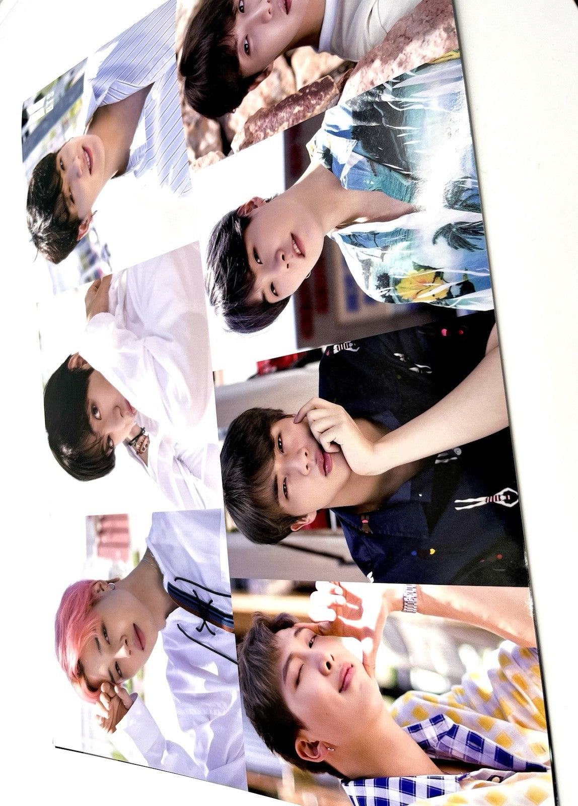 BTS Poster Set 12 Poster And One Sticker Sheet. 16.5in X 12in K-pop Color Poster