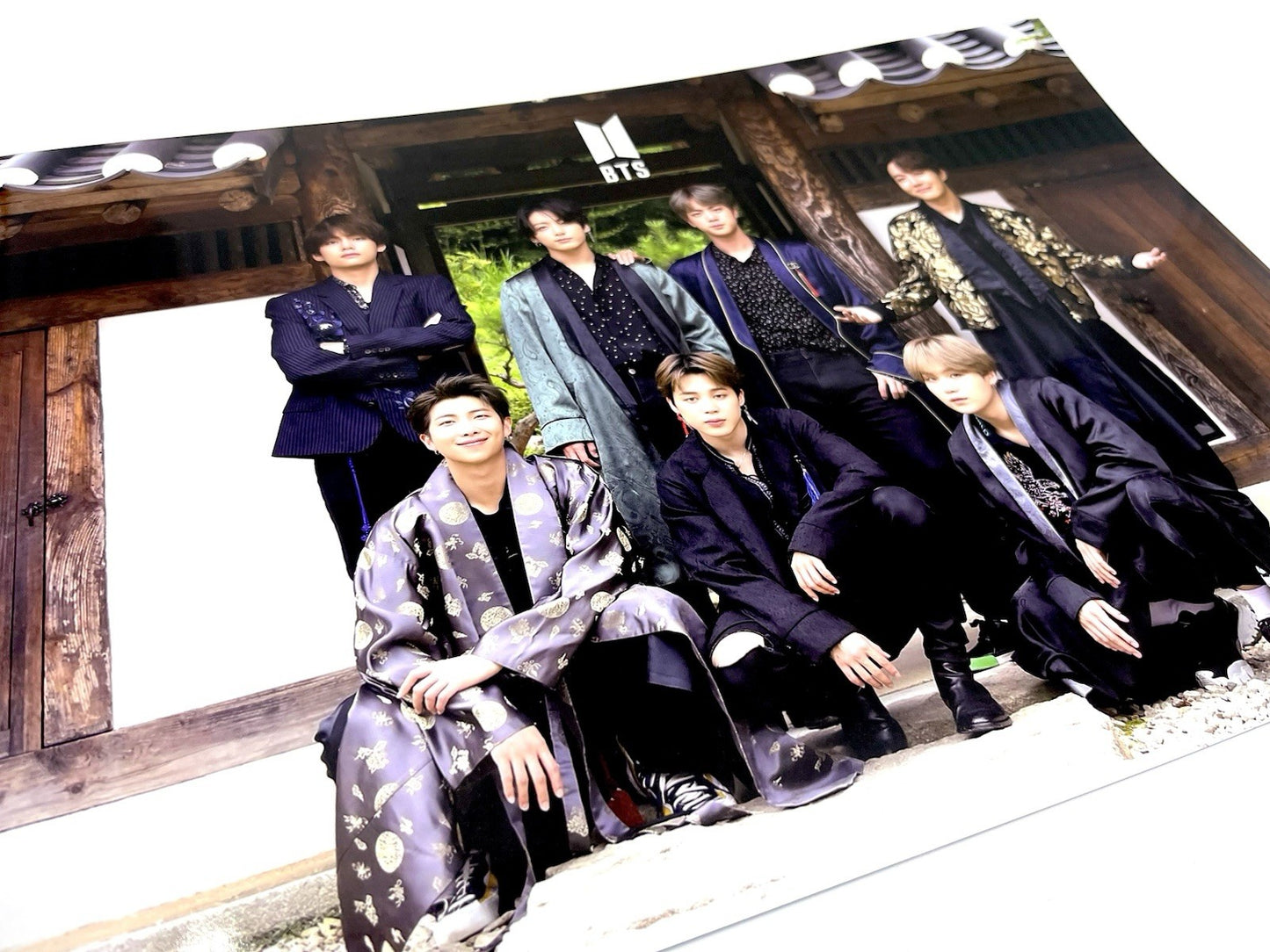 BTS Poster Set 12 Poster And One Sticker Sheet. 16.5in X 12in K-pop Color Poster