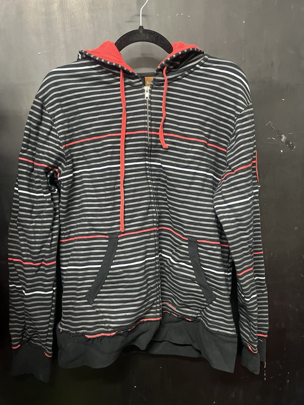 Paul Frank DJ /speakers Zip-up Hoodie Men medium 2008
