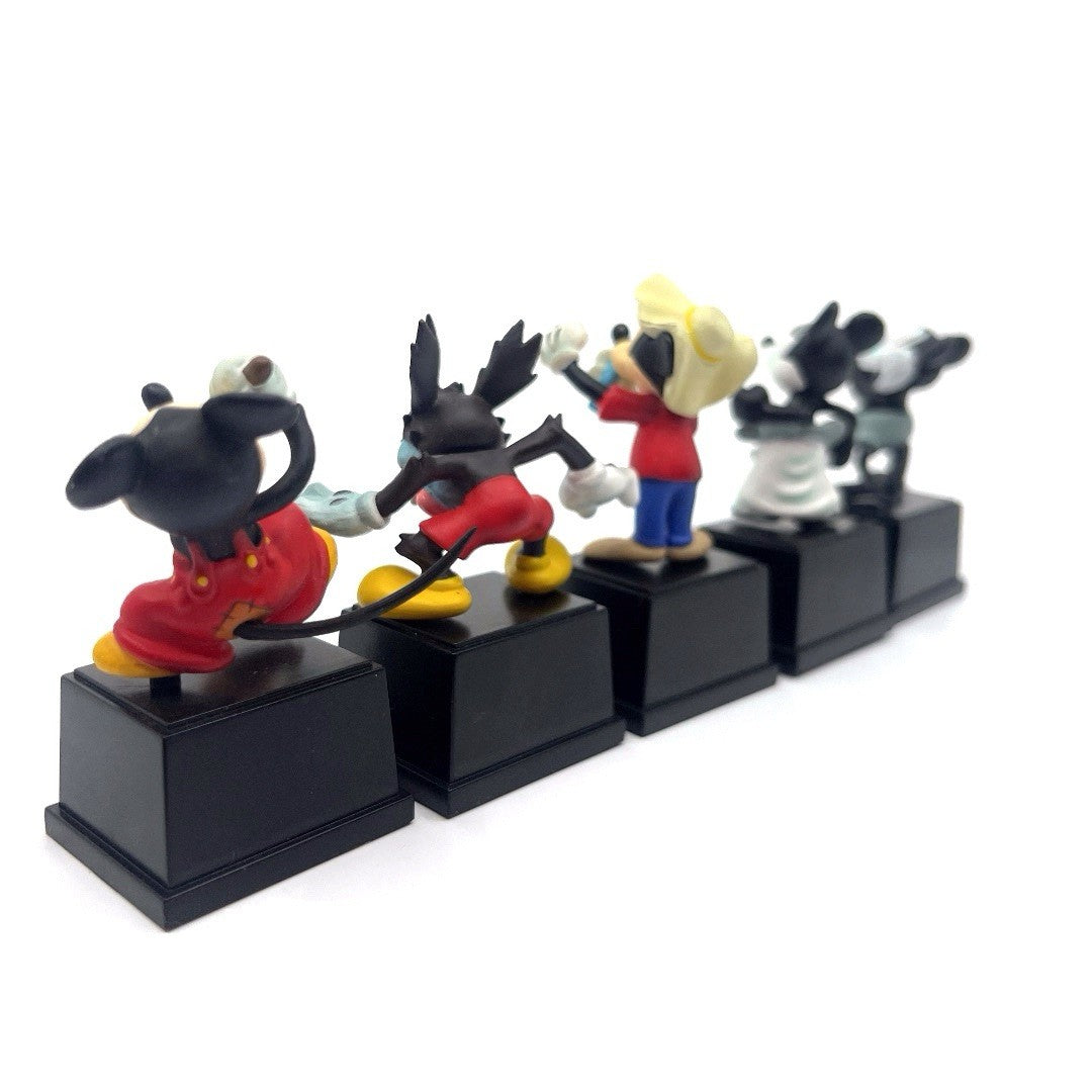 Yujin Mickey Mouse History Set x5 Disney Japan Gashapon Runaway Brain