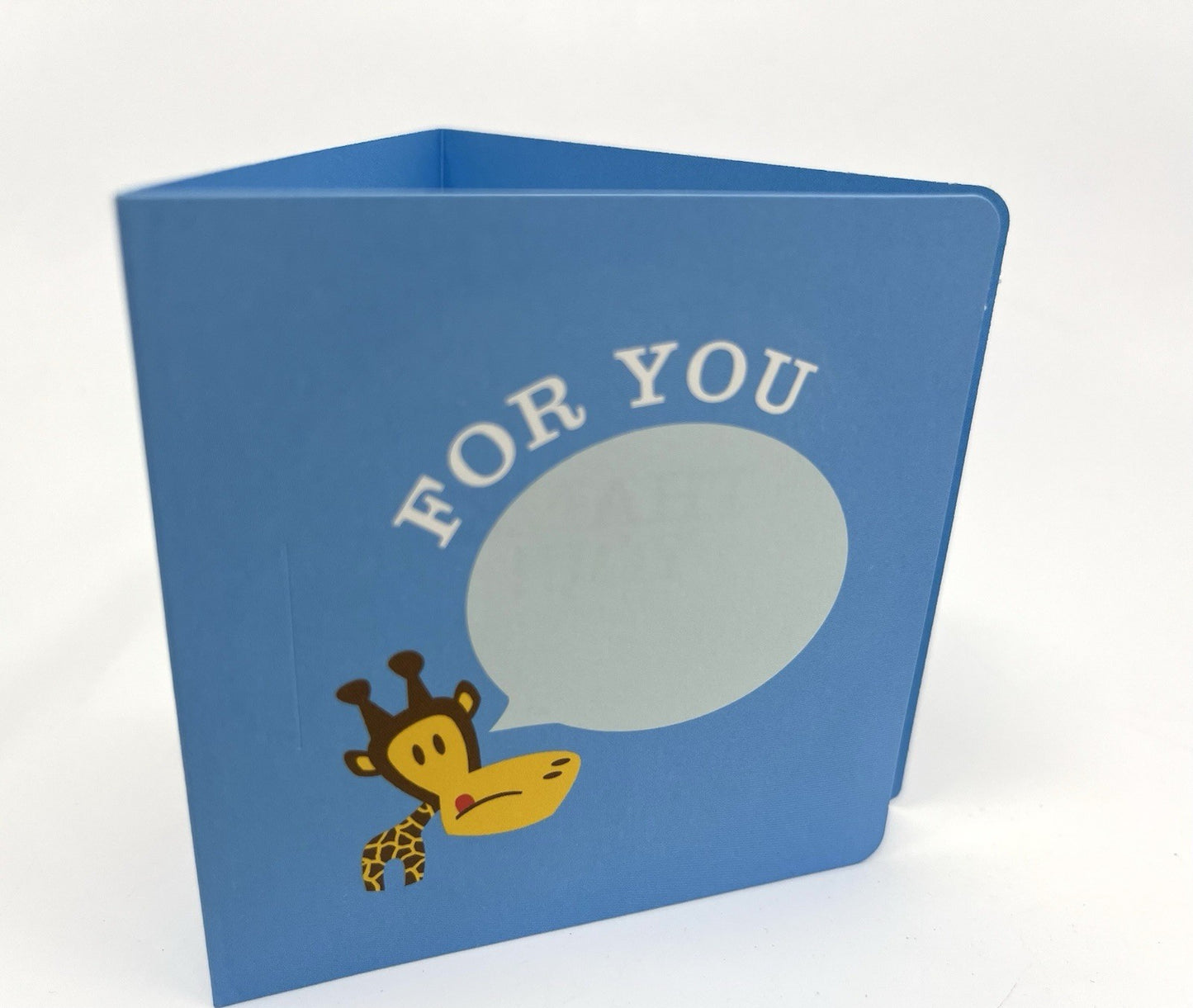 Paul Frank Trifold Greeting card 4” X 4”