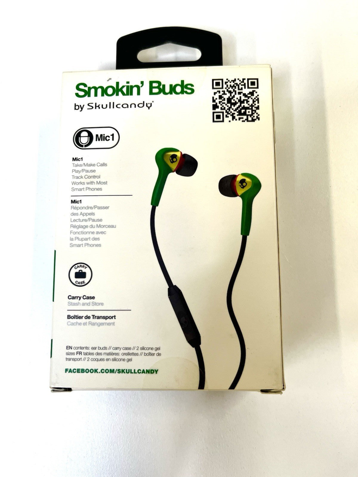 Skullcandy Riot Wired In-Ear Earbuds – Special Edition Mic+Remote – New Sealed