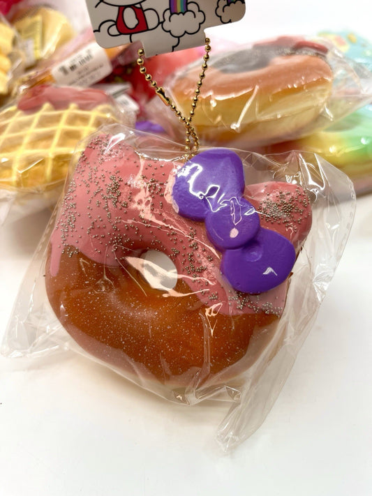 SANRIO HelloKitty Donut Squish Dangler  NEW 4in