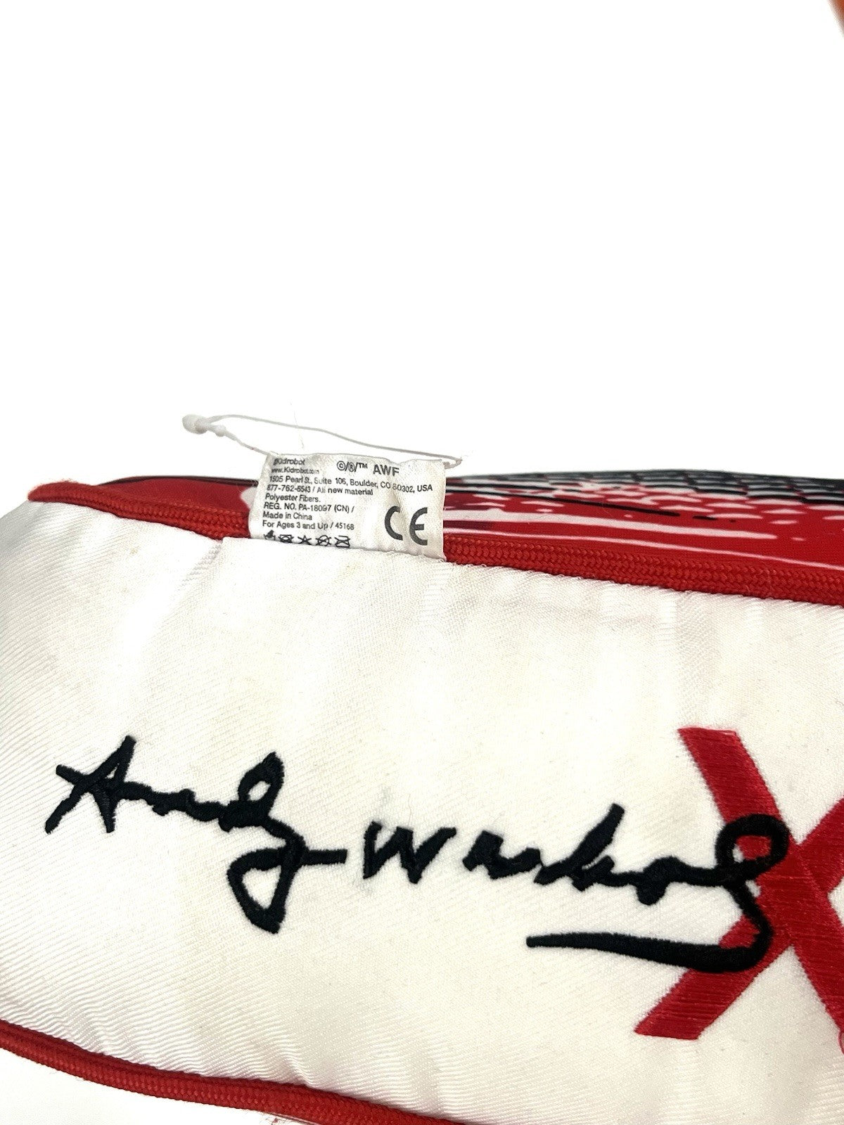Andy Warhol x Kidrobot Jumbo Gun Cushion Pop Art Collab, Limited Ed