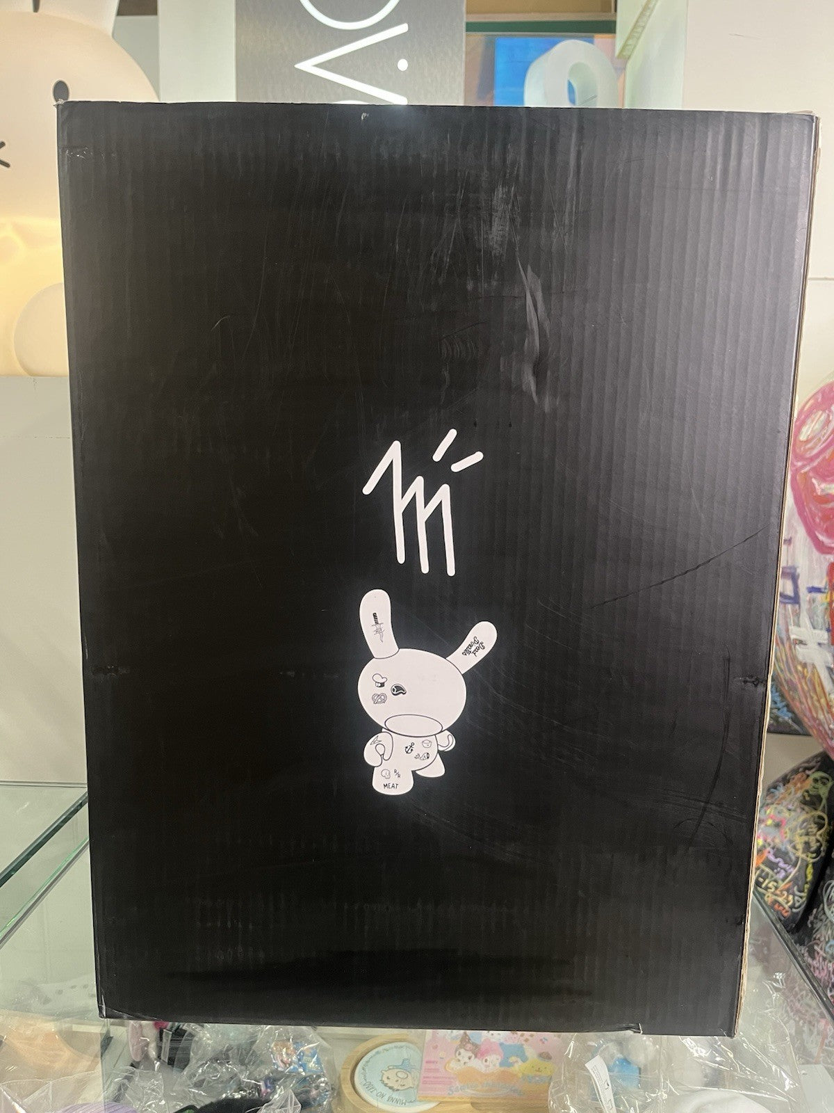 Kidrobot Dunny 20” Le Dead Plastique Rock Roll By Mcbess Limited Edition 300