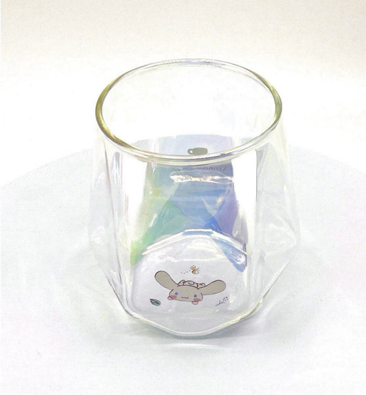Sanrio Cinamoroll Glass Stemless Holographic Iridescent 300ml Sanrio Japan