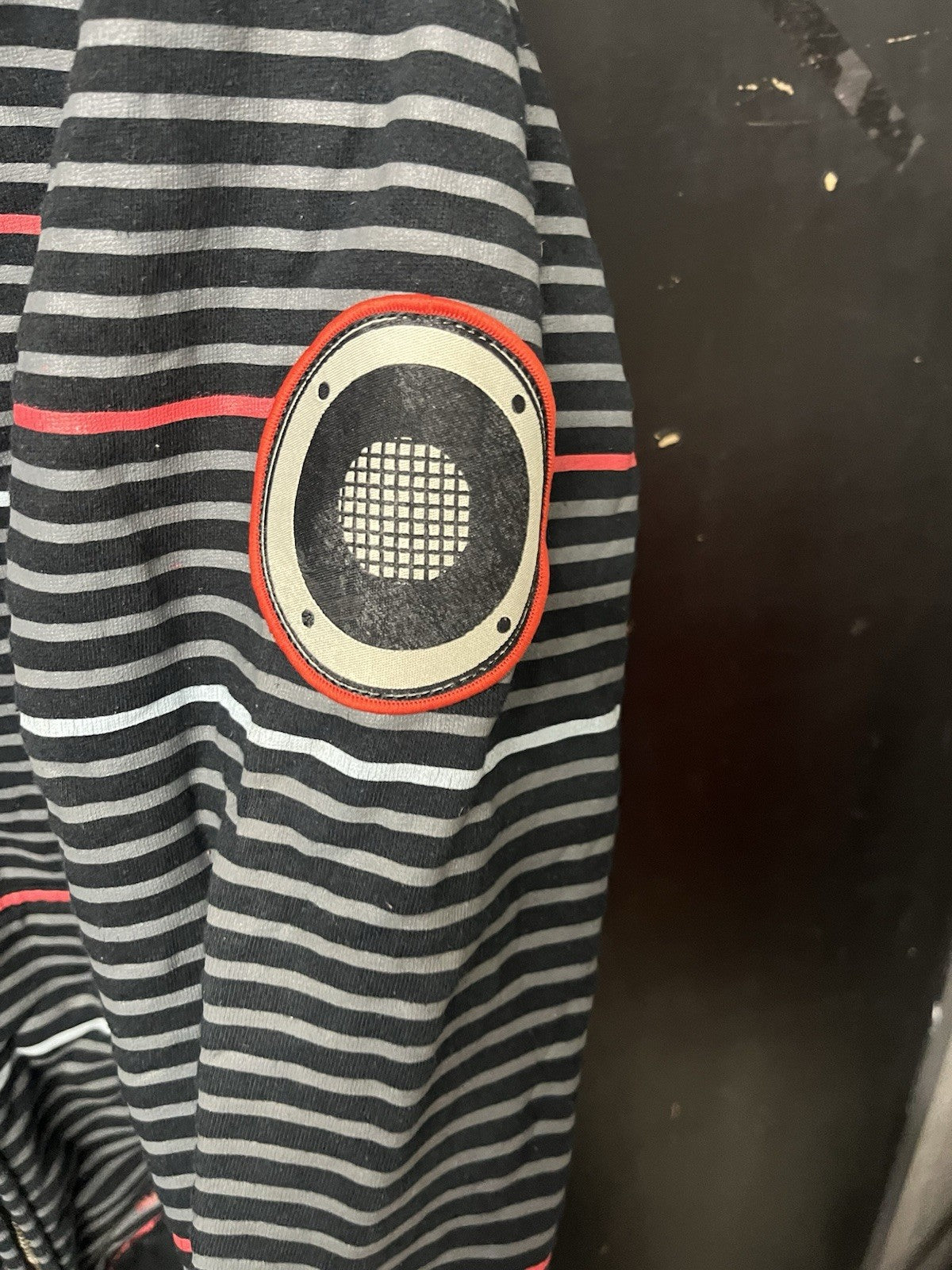 Paul Frank DJ /speakers Zip-up Hoodie Men medium 2008