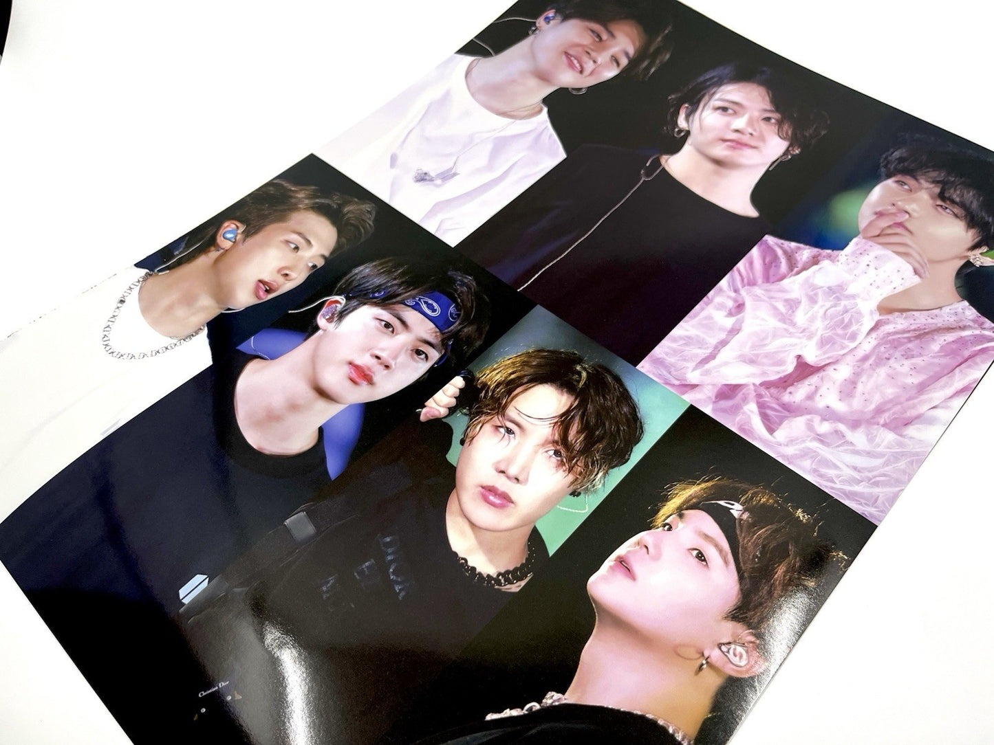 BTS Poster Set 12 Poster And One Sticker Sheet. 16.5in X 12in K-pop Color Poster