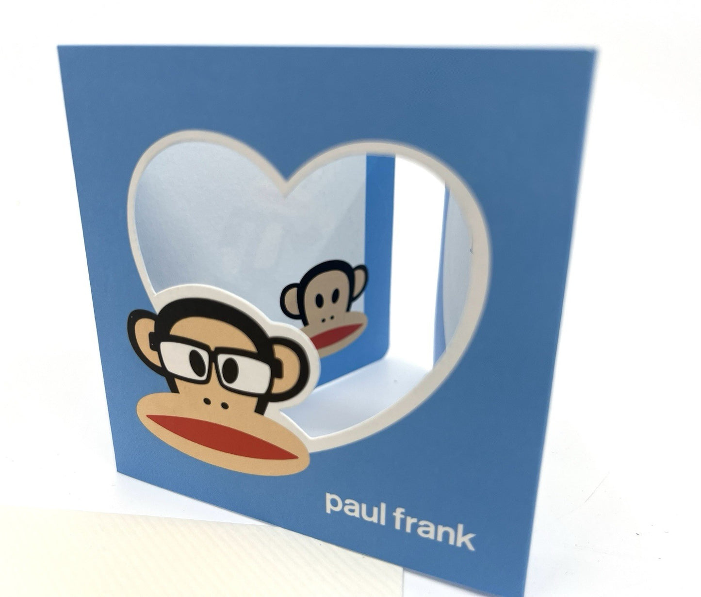 Paul Frank Trifold Greeting card 4” X 4”