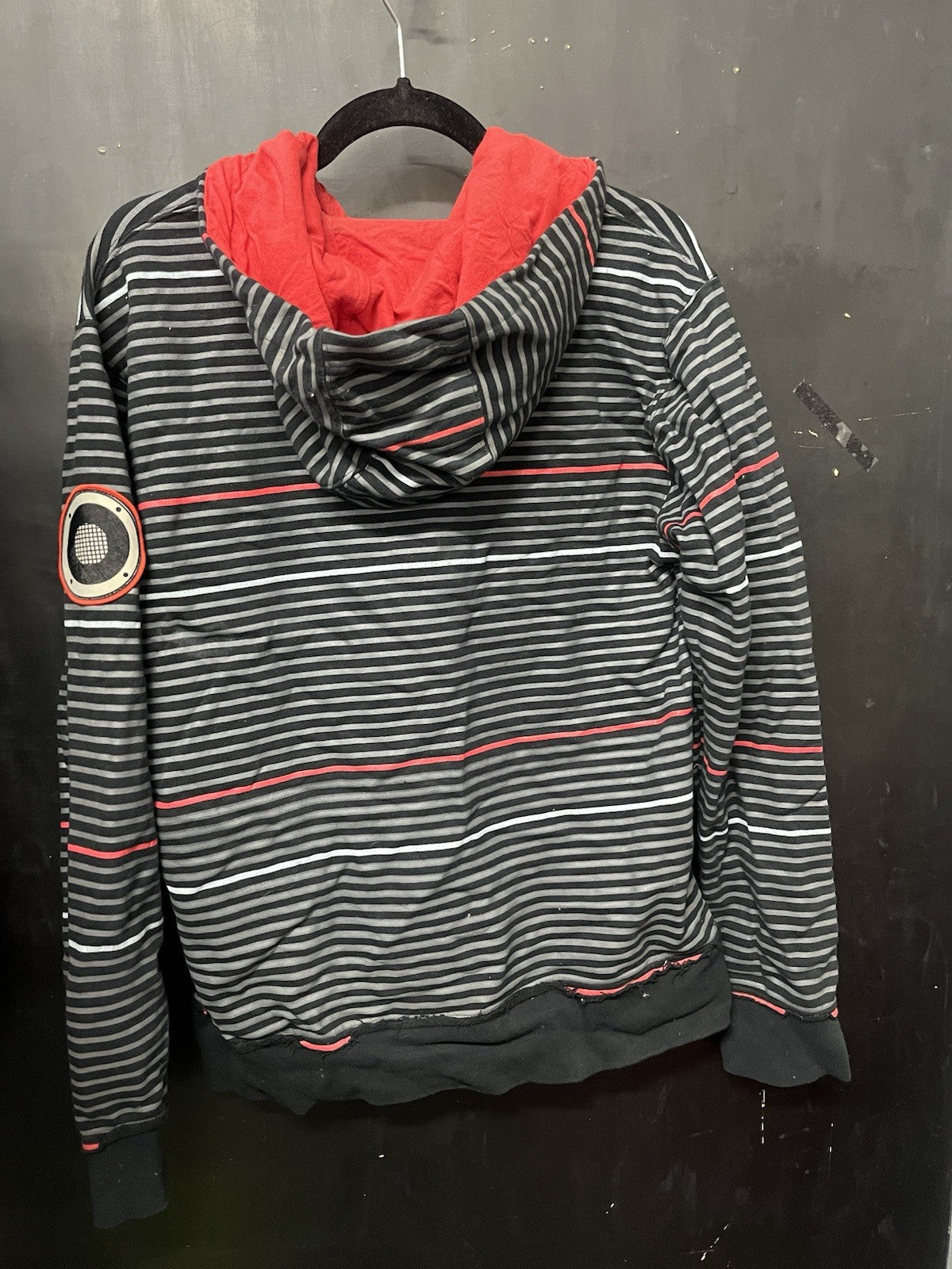 Paul Frank DJ /speakers Zip-up Hoodie Men medium 2008