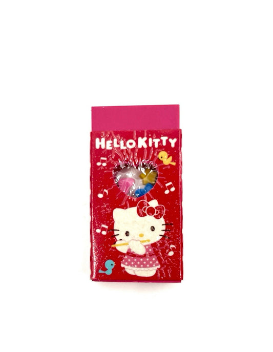 Vintage 2009 Sanrio Hello Kitty Eraser w/ Mini Shapes - HTF Made in Taiwan