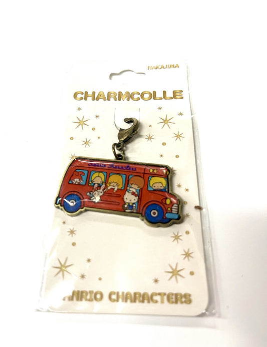 Sanrio Charmcolle 70s School Bus Hello Kitty Family