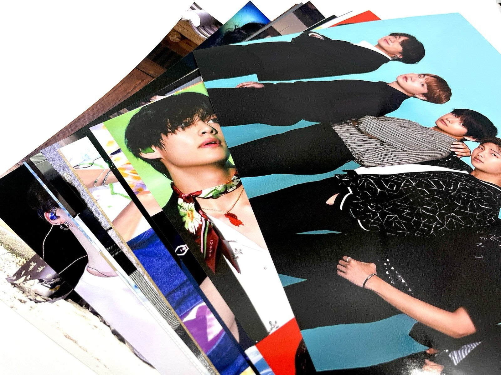 BTS Poster Set 12 Poster And One Sticker Sheet. 16.5in X 12in K-pop Color Poster