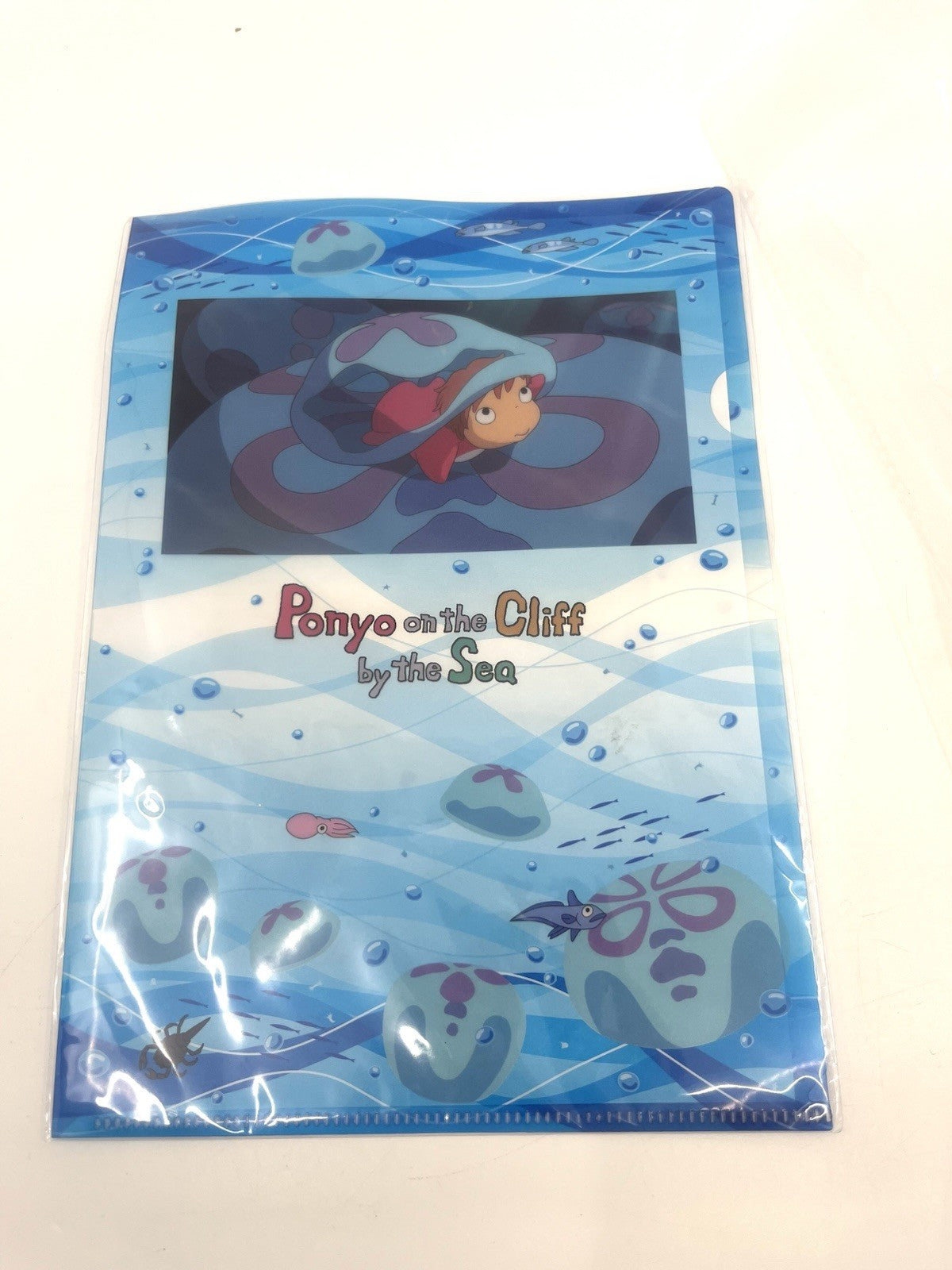 Ponyo A5 Clear File Folder – Studio Ghibli 2008 Japan – Mini Rare Official