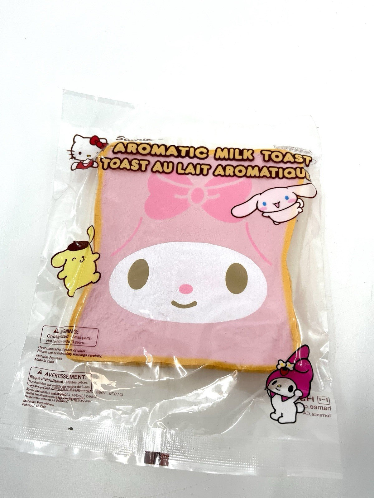 SANRIO My Melody X  Aoyama TOKYO Squishy Toast MILK Toast scented NEW
