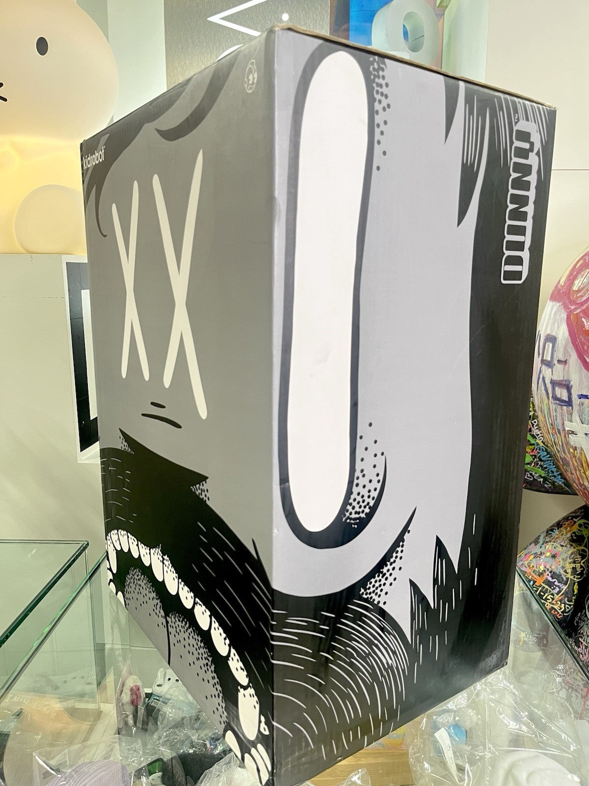 Kidrobot Dunny 20” Le Dead Plastique Rock Roll By Mcbess Limited Edition 300