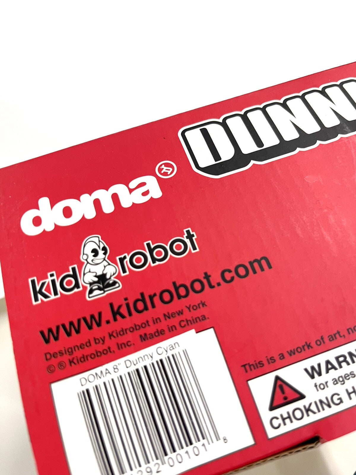 Kidrobot 8" Blue Doma Dunny 2005 Vinyl Figure